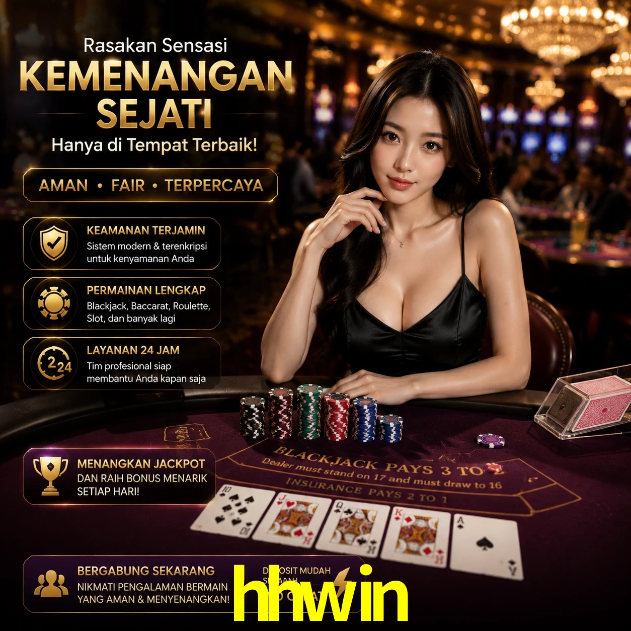 Bônus exclusivos membros VIP hhwin